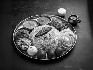 Fish Biryani Thali