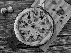 Salami Twist Pizza