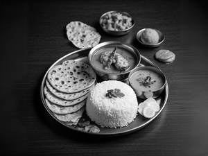 Fish Curry Thali