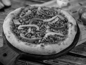 Chicken Keema Pizza