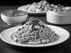 Mushroom Noodles