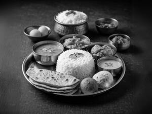 Dum Aloo Masala Thali