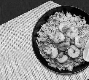 Prawns fried rice