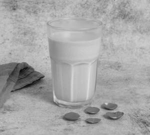 Creamy Rose Milk