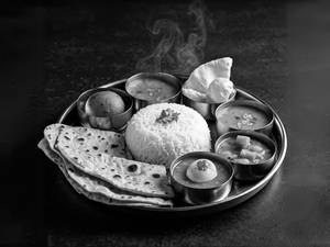 Egg Curry Thali