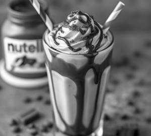 Nutella Milk Shake