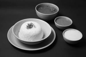 Rasam With Steamed Rice