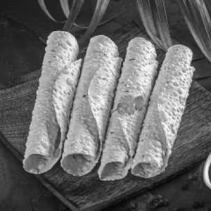Papad cheese kebab