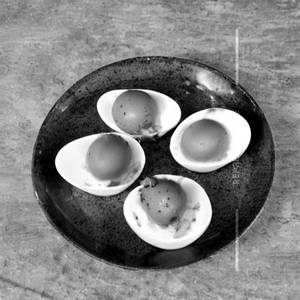 Egg Burnt Coriander