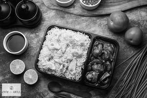 Chicken Fried Rice + Chilli Chicken (4pcs)