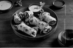 Chicken Malai Kebab Roll
