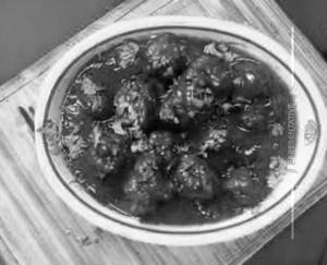 Chicken Mmanchurian Gravy