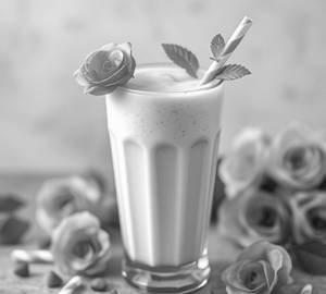 Rose Milk Shake