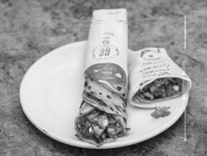 Chilli Paneer Roll