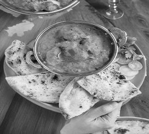 Mutton Dal Gosh + 2 Roti