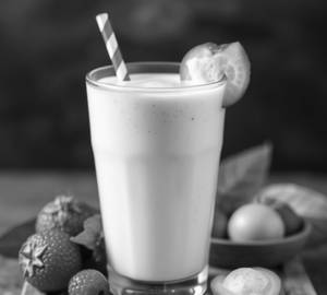 Litchi Milk Shake