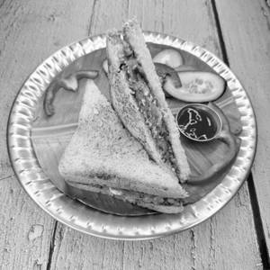 Aloo Masala Toast Sandwich