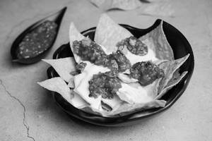 Cheese & Salsa Nachos