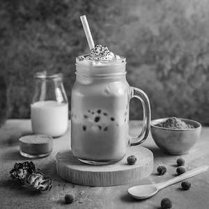 Taro Matcha Bubble Milk