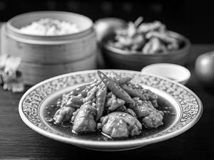Chicken In Red Pepper