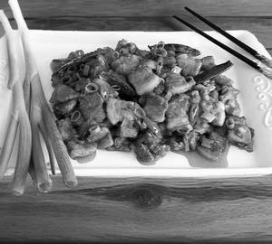 Pork chilli dry