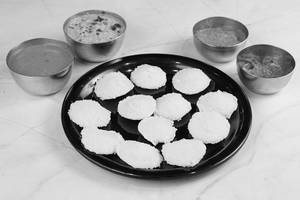 Button Idli (12 Pcs)