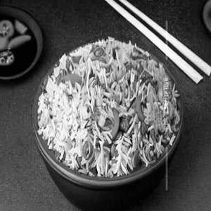 Veg Burnt Garlic Fried Rice