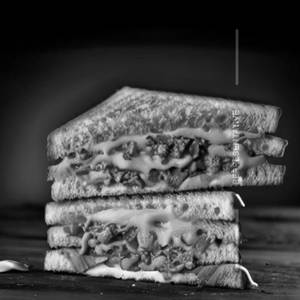 Cheese chili sandwich