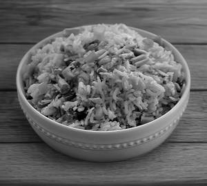 Veg Burnt Garlic Fried Rice