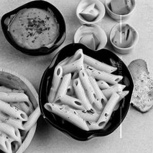 Penne White Sauce Pasta  [Non Veg]
