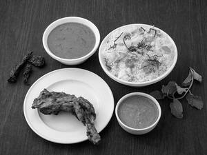 Ghee Rice With Tandoori Combo