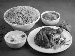 Biryani Rice With Kozhi Fry Combo