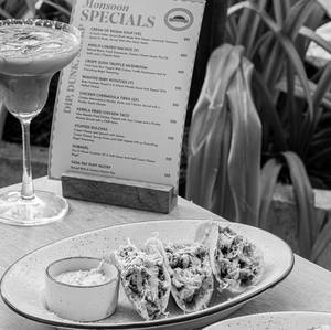 Kerala Fried Chicken Taco