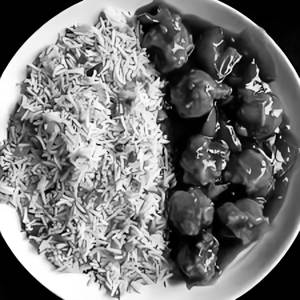 Veg Fried Rice+chilli Chicken(4pc).