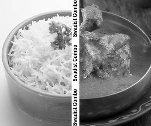 Plain Rice With Chicken Kasha
