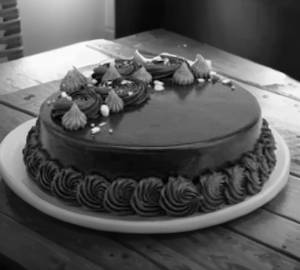 Pure Chocolate Eggless Cake