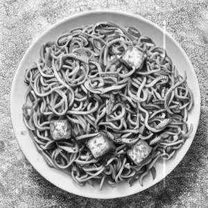 Paneer noodles