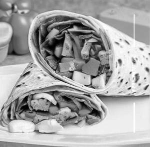 Veg thick wrap