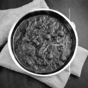 Mushroom Methi Curry 