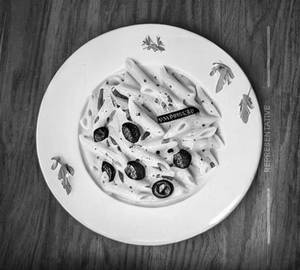 Veg Penne  Alfredo Pasta