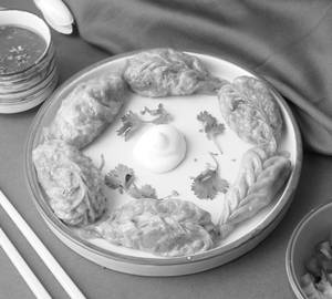 Veg steam momo (6 pcs)