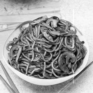 Mushroom Szechuan Noodles