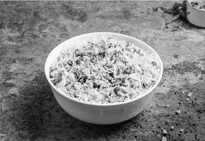 Burnt Garlic Fried Rice (serves 1)