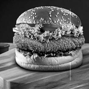 Chicken jumbo burger