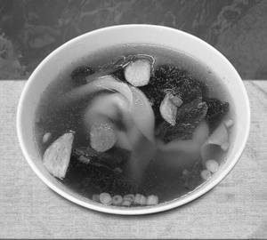 Dumpling Soup Prawns