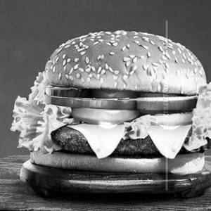 Veg grilled burger