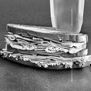 Deluxe jumbo size sandwich