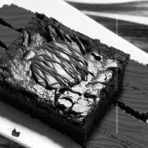 Brownie sundae