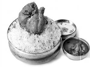Chicken Tangdi Biryani