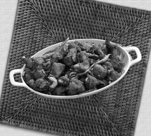 Kaju nut chicken